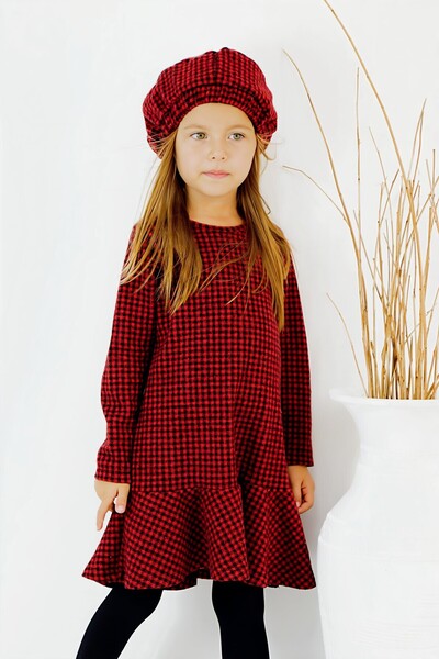 ALPİDS GIRL DRESS WITH HAT