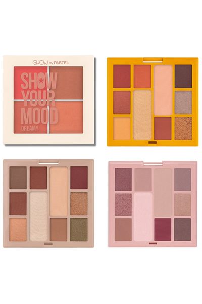 Show by Pastel Best 4 Separate Palettes - Pastel Blush Eyeshadow Palettes Set