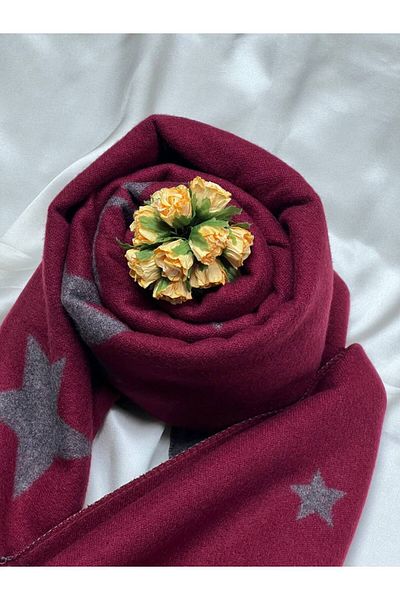 AWAM SILK Awam Silk Patterned Wool soft Textured Scarf Shawl & Shoulder Shawl 190*65