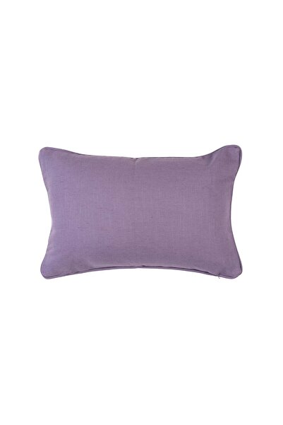 Genel Markalar Mor Kordonlu 35x55 cm Dikdörtgen Kırlent Kılıfı