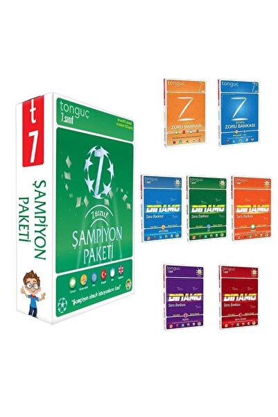 Tonguç Yayınları Tonguç Akademi 7. Sınıf Şampiyon Paketi