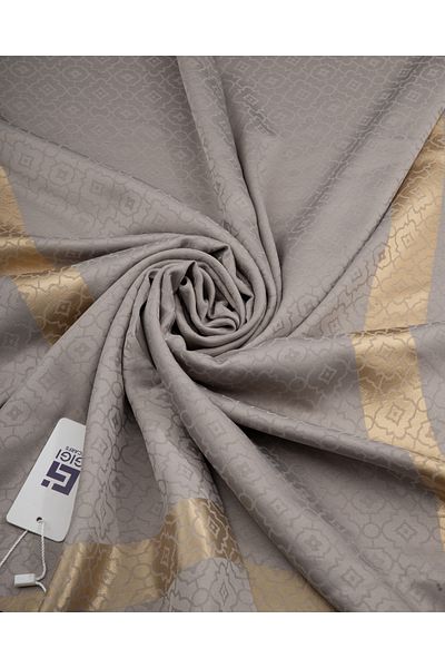 Scarf Gi Luxury Jacquard Shawl -3- Dingin Gray -