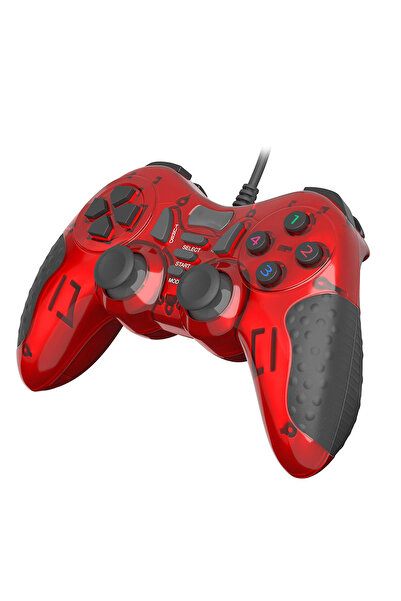 Platoon Double Shock 12 Fonksiyon Tuşu Oyun Kolu Pc Joystick Controler