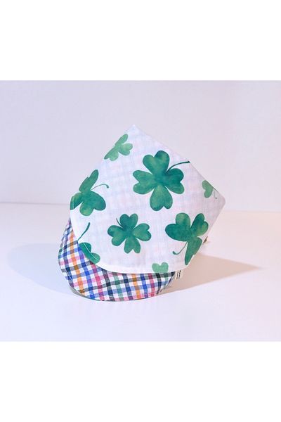 minart design GREEN YONCAS STRAPED DOUBLE SIDED CAT OR DOG BANDAN