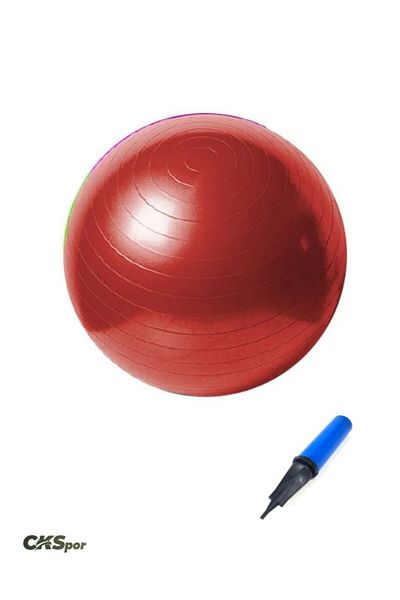 Monark CKSpor 75 cm Durable Pilates Yoga Exercise Ball and 25 cm Pump Set