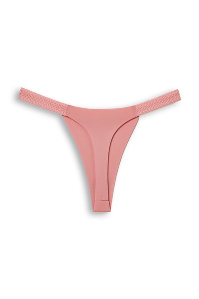 HNX Interlock Laser Cut Honeycomb Rubber Ghost Women's Thong Panties