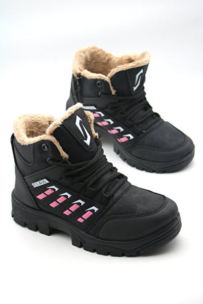 Katrem Suya Dayanıklı FERMUARLI Kışlık YÜNLÜ Günlük Çocuk Bot