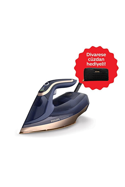 Philips Buharlı Ütü Sıfır Yanık Garantili Divarese Cüzdan Hediyeli