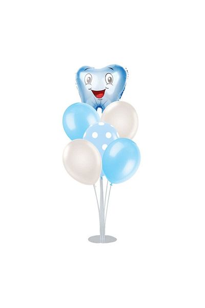 Partimarka Male Tooth Wheat Party Balloon Stand