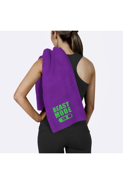 The Lucid Lab Αθλητική πετσέτα Beast Mode On