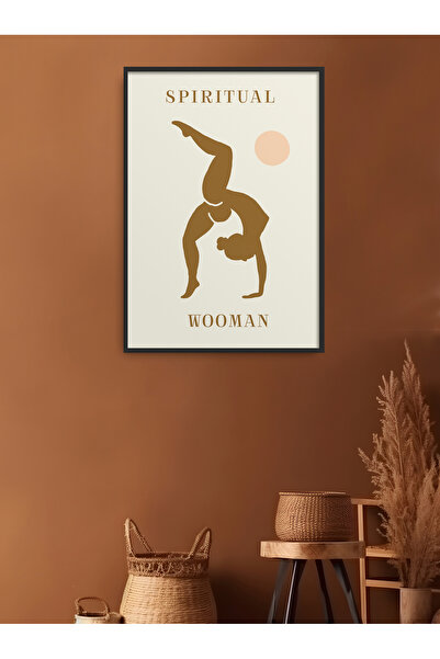 HOMEPACK Pictură pentru femei cu un singur cadru Yoga Poster modern Pictură T...