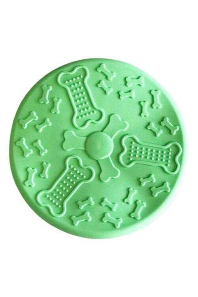 Multi Magic Hard Rubber Frizbee Dog Toy 21 Cm - Green