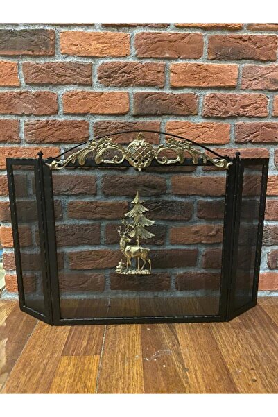 Missworble Geyik Desenli Şömine Siperlik