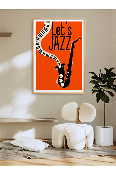 HOMEPACK Tekli Çerçeveli Tablo Modern Poster Tablo TK/436