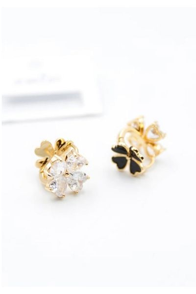 Pukka Collection Steel Two-face earrings