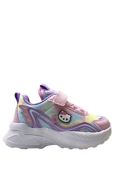 Tuğba Ortopedi 1907-1 Pantofi ortopedici ușori pentru fete roz/colorați Hello Kitty