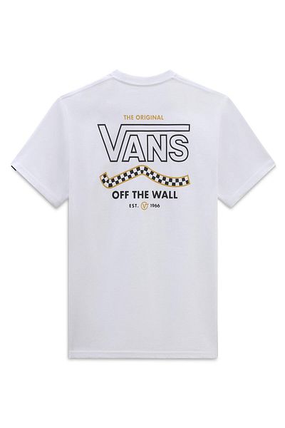Vans Ανδρικό μπλουζάκι Vn000Fjwwht1 Vans Lokkıt Tee-B ΛΕΥΚΟ