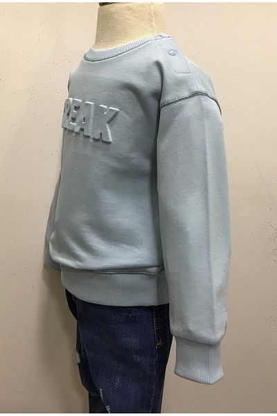 Çikoby Baby Boy Break Embroidered Sweatshirt