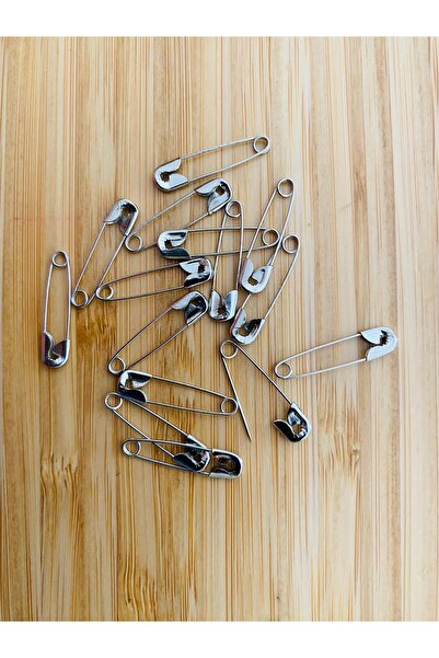 Öztürk Çatal (Çengelli) iğne Gümüş. 100 Adet.