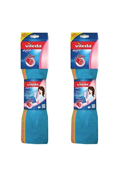 Vileda Mikrofiber Colors Xl 4 Lü X 2 Adet