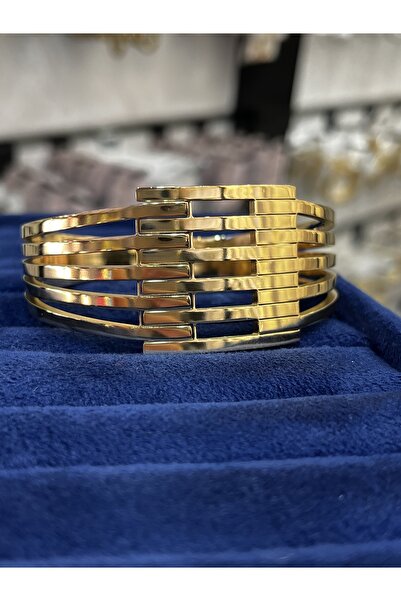 LiyaBujiteri Rib Clamp Bracelet 316L Steel