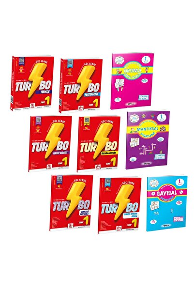 Mavi Deniz Yayınları 1. Sınıf Turbo Set 2. Dönem Turbo Set