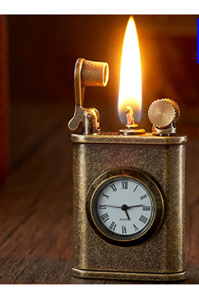 Heartfelt Gifts Gazyağı Çakmak Yaratıcı Antika Çakmak Eski Moda Benzinli Şık ...