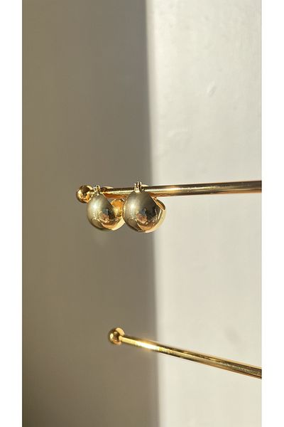 Ebru Atelier Stainless and Non-Tarnish Steel Basket Earrings