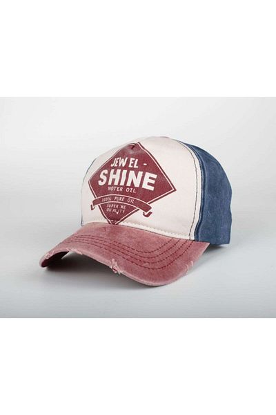 Şapka Market Jewel Shine Cap Hat Claret Red