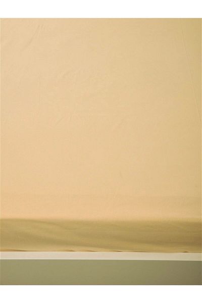Guloglu Home Double Flat Non-Elastic Sheet (240x260 Cm) - Gold