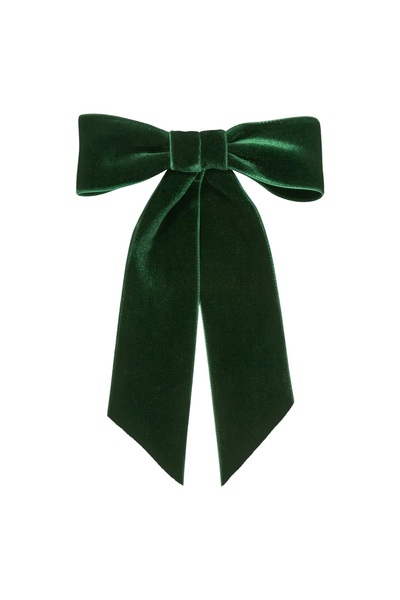 CSR AKSESUAR مشبك فيونكة مخملي كبير الحجم