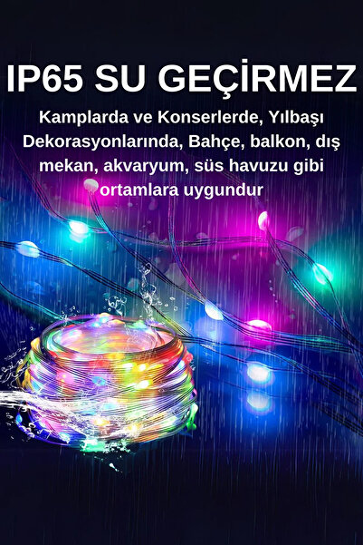 neeko SESE DUYARLI Telefon ve Kumanda Kontrollü Magic Led - SU GEÇİRMEZ- YENİ NESİL