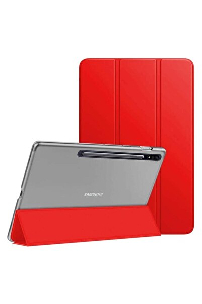 TEKNETSTORE Samsung Galaxy Tab S7 Fe Lte T730 T735 T737 Kılıf Pu Deri Smart S...