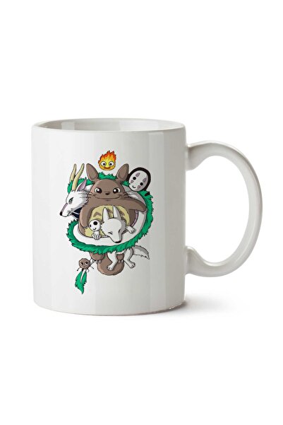 ART HEDİYE كوب ستوديو جيبلي توتورو بيوتيفول فانتاسي مطبوع على الجانبين