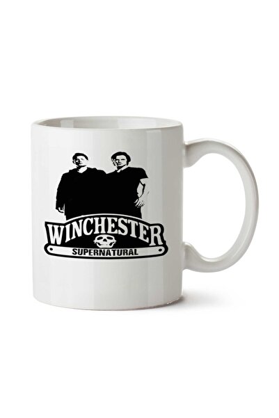 ART HEDİYE كوب وينشستر الخارق للطبيعة مطبوع على الجانبين