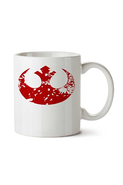 ART HEDİYE كوب مطبوع عليه رمز حرب النجوم على الجانبين