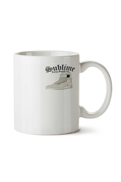 ART HEDİYE كوب زجاجي مطبوع على الجانبين في الزاوية