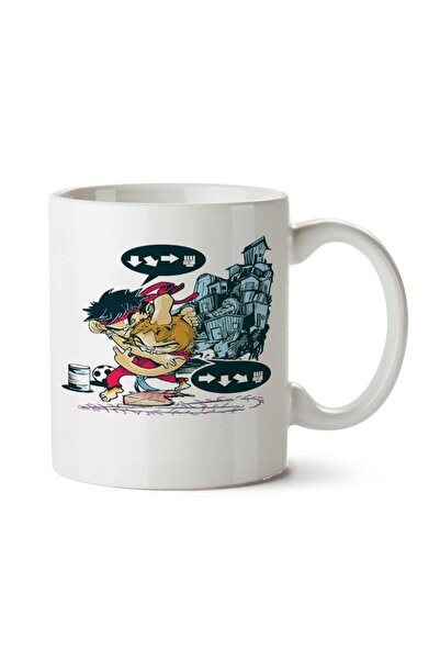 ART HEDİYE كوب ستريت فايتر، ريو وكين مطبوع على الجانبين