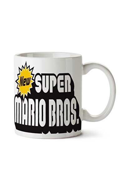 ART HEDİYE كوب سوبر ماريو بروس الجديد المطبوع على الجانبين