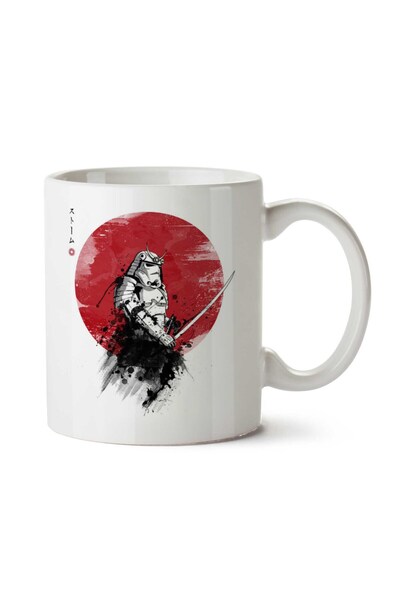 ART HEDİYE كوب مطبوع على الجانبين من Star Wars Storm Samurai Stormtrooper