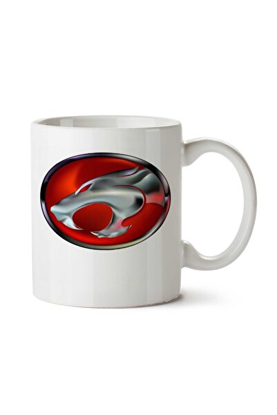 ART HEDİYE كوب مطبوع على الجانبين من Thundercats