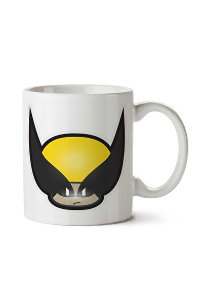 ART HEDİYE كوب سوبر ماريو ماشروم ولفيرين X للرجال مطبوع على الجانبين