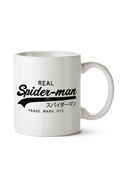 ART HEDİYE كوب Superdry Spiderman Homecoming Mashup مطبوع على الجانبين