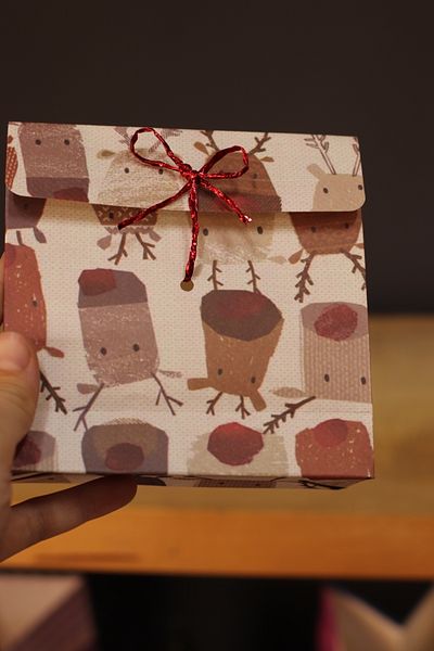 demontecraft New deer pattern bag gift package 3 pieces 14x14x5