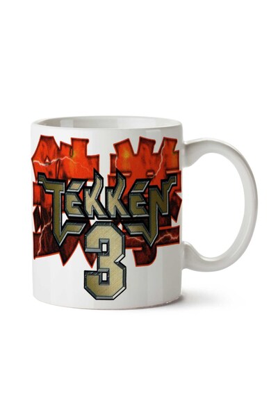 ART HEDİYE كوب Tekken 3 مطبوع على الجانبين