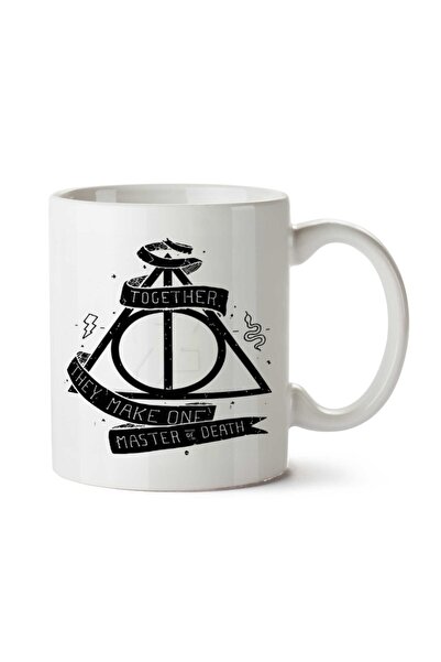 ART HEDİYE كوب مطبوع عليه وجهين يجعلها سيد الموت