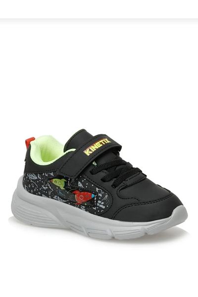 Kinetix KINETIX MOSPOR 2PR BLACK ORTHOPEDIC KIDS SPORTS SHOES