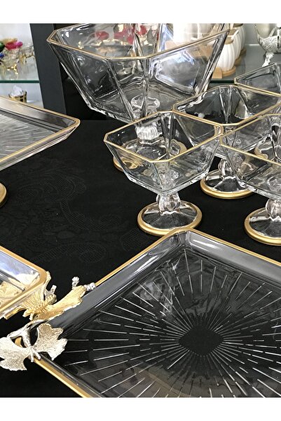 Santara GUSSE FOOT GOLD GILDEN GORGEOUS PRESENTATION SET CONSISTE OF TOTAL 5 PIECES