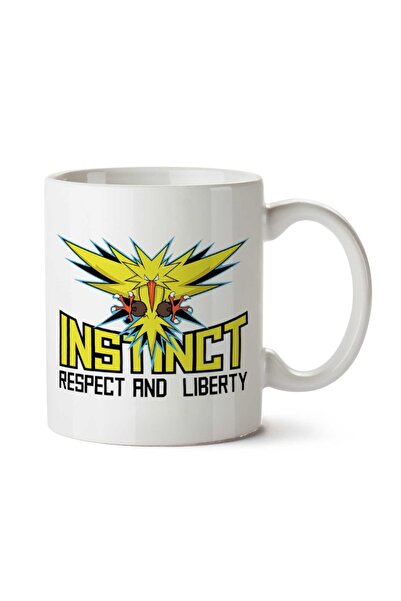 ART HEDİYE كوب بوكيمون جو مطبوع على الجانبين من Team Instinct