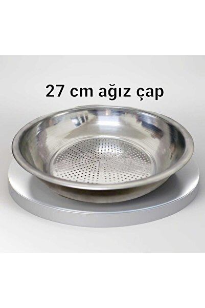 Yıldız çelik krom çelik derin süzek 27 cm